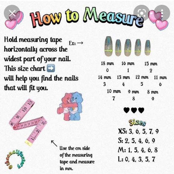 Handmade XL Coffin Unicorn Theme Press On Nails - Picture 3 of 5